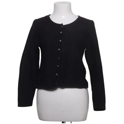 Cardigan (Black) from Country Line Acrylic, Cotton