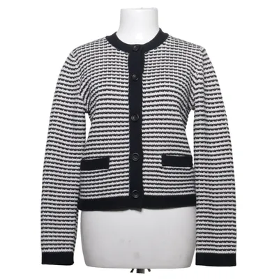Kofta (Svart, Vit) från Uniqlo Akryl, Bomull, Polyester
