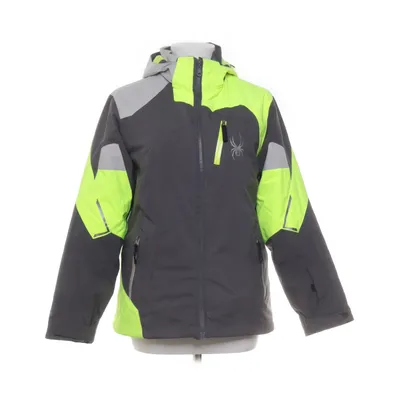 Manteau de ski (Gris, Jaune) de Spyder Nylon, Polyester