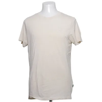 T-shirt (Timmie Solid Tee O Neck W Chest Badge) fra Kronstadt Økologisk bomuld, Genanvendt polyester