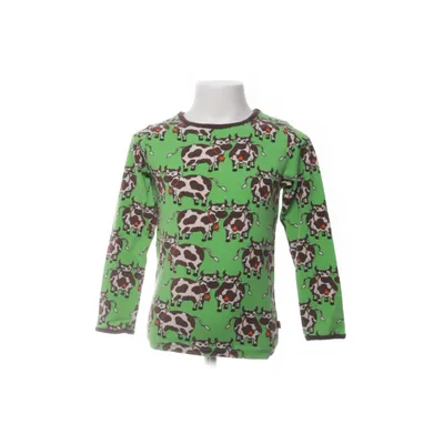 Long sleeve T-shirt (Green, Multicolored) from Småfolk Cotton, Elastane, Modal