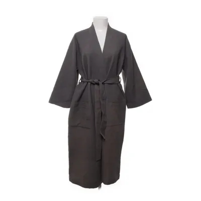 Badjas (Grijs) van H&M Home Polyester, Katoen