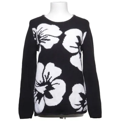 Pull-over (Noir, Blanc) de Nina Leonard Coton