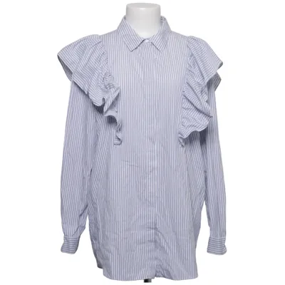 Blus (Blå, Vit) från Just Female Bomull, Polyester