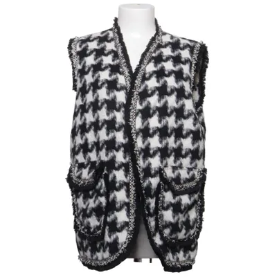 Gilet (Zwart, Wit) van Most Wanted Acryl, Polyester