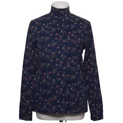 Turtleneck (Blue, Multicolored) from Croft&Barrow Cotton