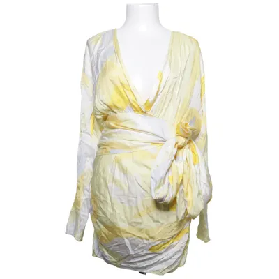 Kjole (Gul, Hvid, Flerfarvet) fra Stine Goya Polyester, Viscose