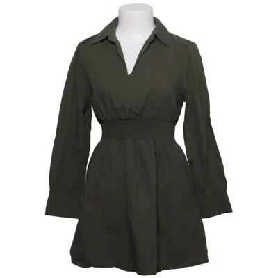 Dress (Green) from Missguided Petite Cotton, Polyester