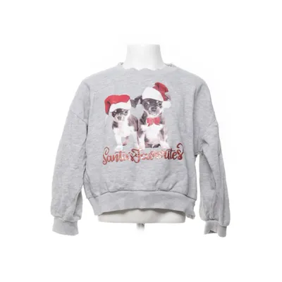 Sweatshirt (Grijs) van Lindex Kids Katoen, Viscose