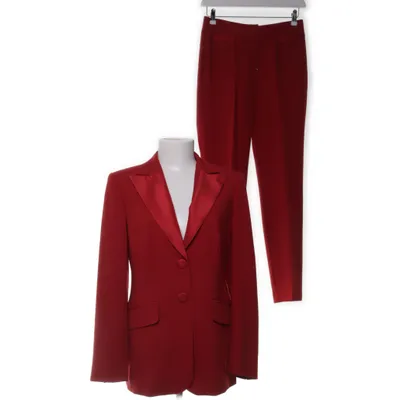Suit (Red) from Madeleine Elastane, Polyester, Wool