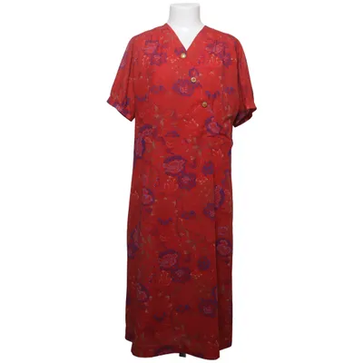 Jurk (Rood, Meerkleurig)