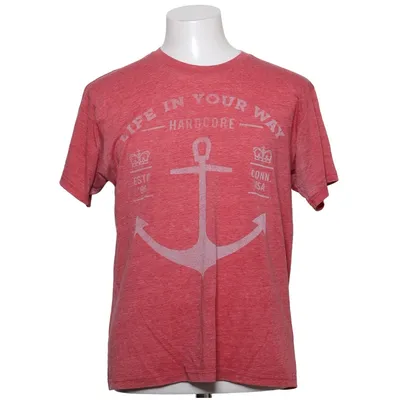 T-shirt (Rood) van Tultex Katoen, Polyester