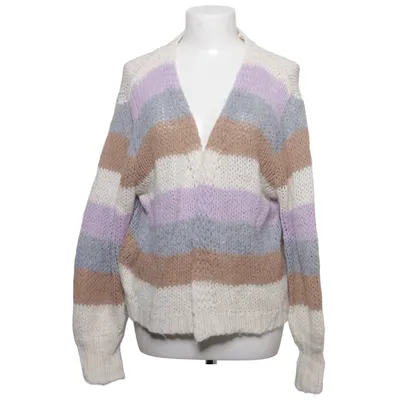 Cardigan (Beige, Flerfarvet) fra Pieces Akryl, Polyamid, Uld