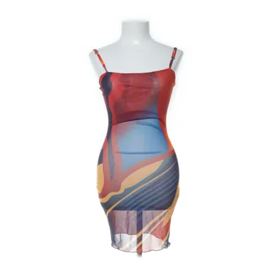 Dress (Red, Multicolored) from Kollyy Polyester