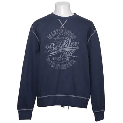 Collegetröja (Blå) från Coast Guard Bomull, Polyester