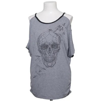 T-shirt (Grå) fra RED by EMP Polyester, Viscose