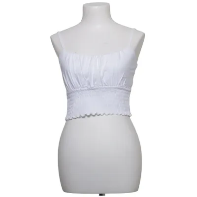 Crop top (Wit) van Hollister