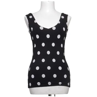 Débardeur (Noir, Blanc) de Juffrouw Jansen Élasthane, Viscose