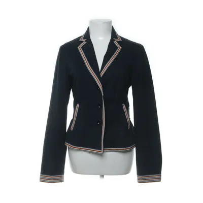 Blazer (Black, Multicolored) from Moschino Jeans Cotton, Elastane