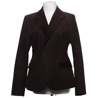 Blazer (Marron) de Tatch Acétate, Coton, Polyester