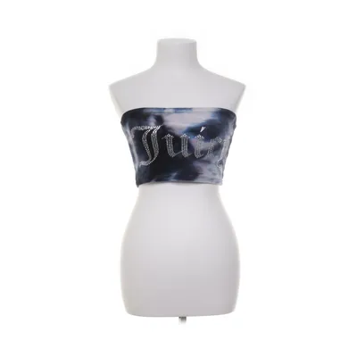 Tubtopp (Blå, Vit, Svart, Flerfärgad) från Juicy Couture Elastan, Polyester