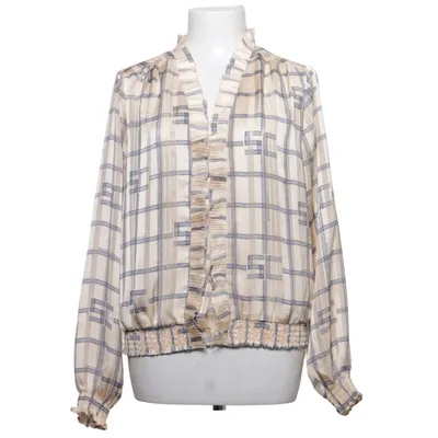 Blus (Beige, Blå, Vit) från Scotch & Soda by Maison Scotch