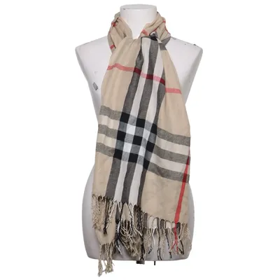 Écharpe (Beige, Multicolore) de Pashmina Cachemire