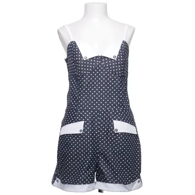 Buksedragt (Blå, Hvid) fra Collectif Elastan, Polyester