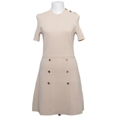 Kjole (Beige) fra Sandro Elastan, Polyamid, Viscose
