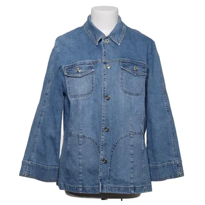 Denim jacket (Blue) from Frank Eden Cotton, Elastane
