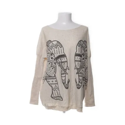 Sweater (Beige, Flerfarvet) fra Qed London Akryl, Angora