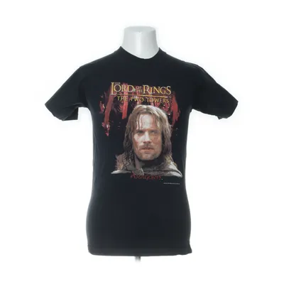 T-shirt (Zwart, Meerkleurig) van Fruit of the Loom Katoen