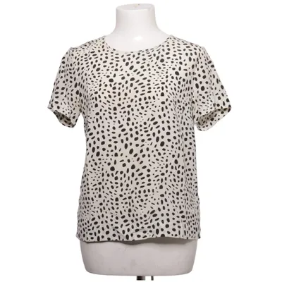 Top (Weiß, Schwarz) von Mayla Seide