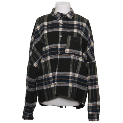 Chemise en flanelle (Vert, Bleu, Blanc) de Mazine Acrylique, Polyester