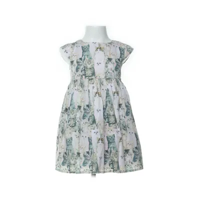 Klänning (Rosa, Beige, Flerfärgad) från Kids by Lindex Bomull, Polyester