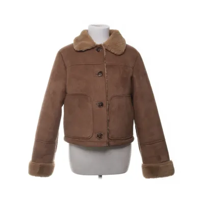 Shearling jas (Bruin) van Zara Polyester