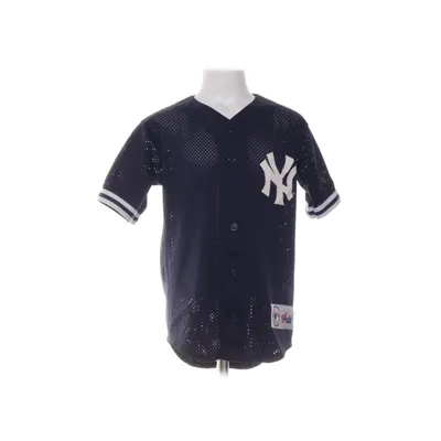 Baseballtröja (Blå, Vit) från Majestic Polyester