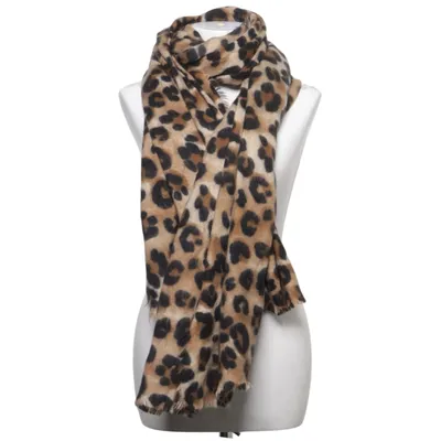 Sjaal (Bruin, Zwart) van Zara Accessories Acryl