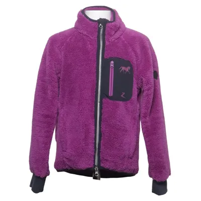 Fleecejacka (Lila) från Horze Elastan, Polyester