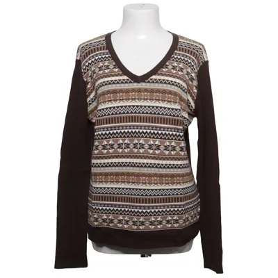 Pull-over (Marron, Beige) de Gianini Polyamide, Viscose