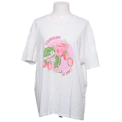 T-shirt (Blanc, Multicolore) de Pepco Coton