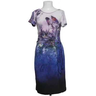 Robe (Bleu, Multicolore) de Apanage Élasthane, Viscose