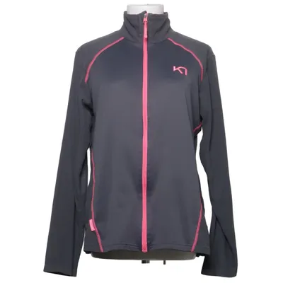 Fleecejakke (Grå, Pink) fra Kari Traa Polyester