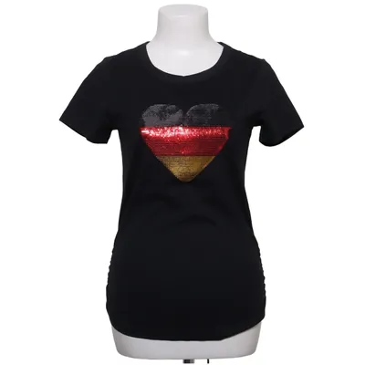 T-shirt (Black) from Gina Tricot Cotton