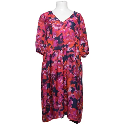 Dress (Pink, Blue, Orange, Multicolored) from Zizzi Polyester