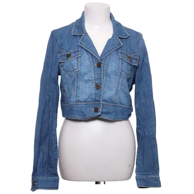 Veste en jean (Bleu) de Green House Coton, Élasthane
