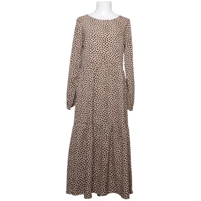 Maxi dress (Beige, Black) from ON Y GO Polyester