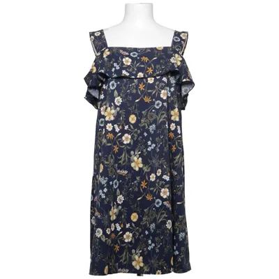 Jurk (Blauw, Geel, Meerkleurig) van Tenki Polyester
