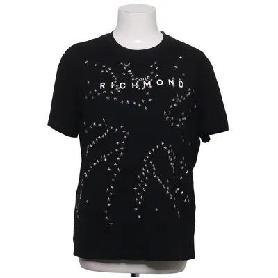T-shirt (Zwart) van John Richmond Katoen