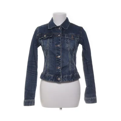 Jeansjacka (Blå) från Milla Bomull, Elastan